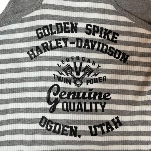Harley Davidson graphic grey tank - Picture 6 of 6